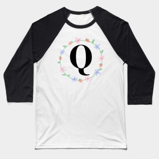 “Q” initial Baseball T-Shirt